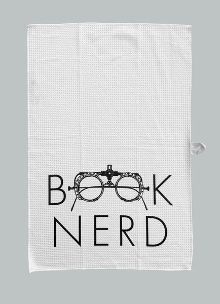 Book Nerd Microfiber Kitchen or Hand Towel