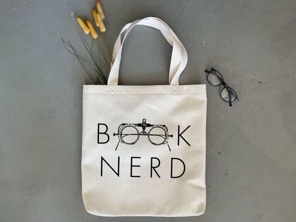 Book Nerd Tote Bag | Shopping Tote Beach Bag
