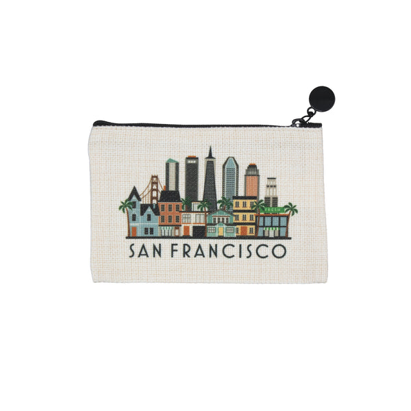 San Francisco Small Zipper Pouch