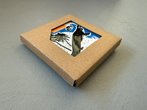 Florida Gator Football Collage Ceramic Fridge Magnet