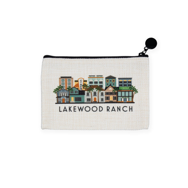 Lakewood Ranch Florida Small Zipper Pouch Purse