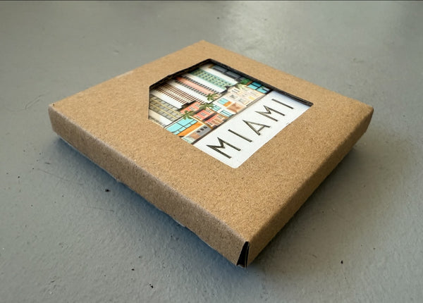 Miami Florida Ceramic Fridge Magnet