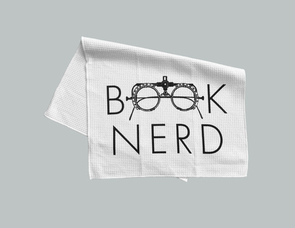 Book Nerd Microfiber Kitchen or Hand Towel
