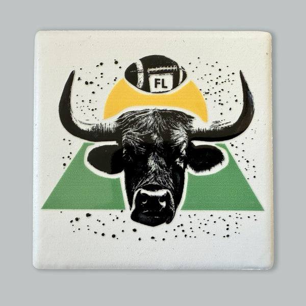 Tampa Bay Football Bull Ceramic Fridge Magnet