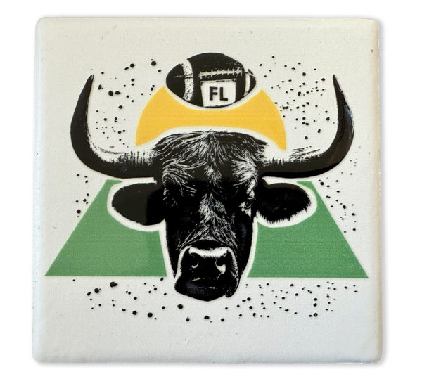 Tampa Bay Football Bull Ceramic Fridge Magnet