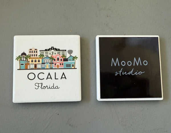 Ocala Florida Ceramic Fridge Magnet