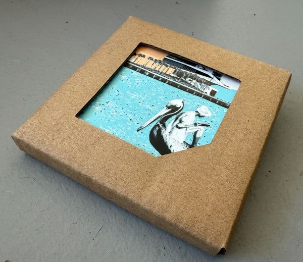 Saint Petersburg Florida Pier Ceramic Fridge Magnet